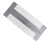 ifundom Règle à Double Rangée de Strass 5D pour Peinture Diamant Outil de Pose de Strass à Points Précis Accessoire de Broderie Diamant pour Alignement et Application Facile