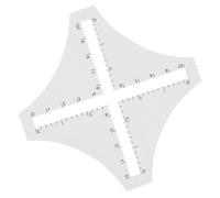 ifundom Règle de Densité Calcul Précis pour Couture et Patchwork en Acrylique Surface Lisse pour Travaux de Couture et Conception de Vêtements
