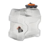 ifundom Réservoir d'eau portable extérieur bouteille d'eau de sport à eau avec poignée à eau de voyage PC Transparent