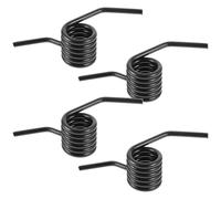 ifundom Ressort de Rappel Design Simple 3 Tonnes pour Cric Hydraulique en Acier Noir, Lot de 4 Pièces Tige de Poignée Torsadée, Résistance Renforcée et Cric Horizontal