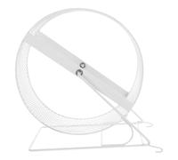ifundom Roue d'exercice Amusante en Fer pour Hamster et Écureuil, Silencieux pour Petits Animaux de Compagnie, Taille 32 CM