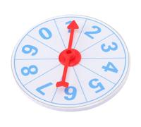 ifundom Roue Fortune Suspendue 10 Cm, Plateau Tournant Rotatif Aiguille Couleur Aléatoire, Accessoire de Jeu de Tirage au Sort pour Fête et Animation, Roue Loterie Couleur Aléatoire