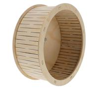 ifundom Roue Hamster Bois Silencieuse pour Exercices de Course pour Chinchilla et Petits Rongeurs Favorise Activité Physique