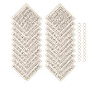 ifundom Rouleau de bénédiction de Porte juive 20pcs Mini parchemin en Papier avec Corde pour décoration intérieure et cérémonies