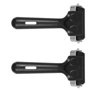 ifundom Rouleaux en Caoutchouc 2pcs pour Estampage et Encreur avec Structure Métallique Robuste, Rouleaux de 15cm X 6cm pour Distribution Uniforme de Peinture et Collage