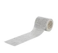 ifundom Ruban Adhésif Décoratif Washi 50 Mm X 8 M, Rouleau Multifonctionnel pour Loisirs Créatifs, Bricolage, Décoration D’agenda et Scrapbooking, Motif Imprimé Net, Papier Washi