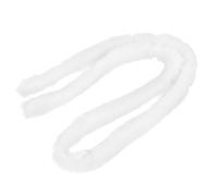 ifundom Ruban Facile à Couper et Ne Décolorant Pas en Fourrure Artificielle Blanc pour Décoration Orientale et Travaux Manuels DIY