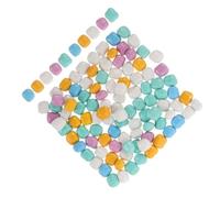 ifundom Sable Sensoriel Imitation Porcelaine 100 G 5 Couleurs Granulés pour Garçon et Filles, Matériel D'artisanat Créatif, Jeu de Sable pour Maisonnette, Surface Lisse Facile à Nettoyer,