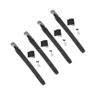 ifundom Sangle de Patin à roulettes Réglable 4 Pièces avec Boucle, Pince et Visserie, Accessoires de Remplacement Compatibles pour Chaussures de Roller en Ligne, Usage