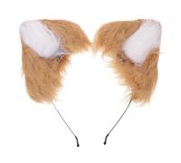 ifundom Serre-tête oreilles de chat en fourrure : coiffe Lolita en peluche pour cosplay - serre-têtes mignons pour femmes, accessoire de costume de fête