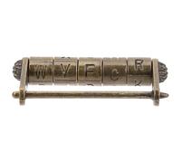 ifundom Serrure à en Alliage de Zinc Style Chinois Rétro Vintage Décoration et Coffret pour Boîte à Bijoux
