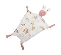 ifundom Serviette De Confort En De Coton Pur Couverture De Sécurité Pour Bébé Serviettes En Coton Pour Bébé Serviette De Lapin De Dessin Animé Poupées Au Crochet Pour Filles