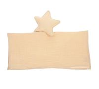 ifundom Serviette Réconfortante pour Bébé à Mordre, Couverture de Sécurité Étoile en Tissu Doux, Apaisant pour -né, Lavable Odeur, Sommeil Détente des Nourrissons