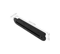 ifundom Set de Boîte Aileron de Surf avec Vis et Clé Position Gauche Centre et Droite Boîtier PVC Résistant Corrosion pour Améliorer Contrôle et Maniabilité des Planches de Surf