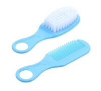 ifundom Set de Brosse et Peigne de Massage pour Bébé Design Anti-statique, Matériaux Pp et Tpe, pour Soins Capillaires et Confort Nourrisson