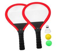 ifundom Set de de Badminton Plastique pour Garçon Fille Jouets de Formation pour Activités Extérieures Améliore la Coordination Relation Parent Garçon Fille