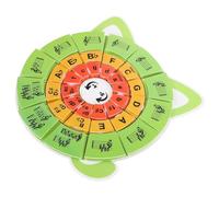ifundom Set de Musique Puzzle Cercle des pour les Notes Au Piano Outils Éducatifs pour Garçon Fille et Débutants Aide à Apprentissage Musicale