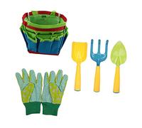ifundom Set Outils de Jardinage Colorés Pelle Râteau et pour Plantations Extérieures et Intérieures Ensemble Pratique et Durable pour Petits