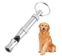 ifundom Sifflet pour Chien Réglable Durable Outil de Formation pour Dresseurs avec Tonalité Ajustable et Porte Clés pour Éducation Canine