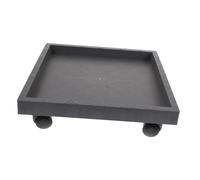 ifundom Soucoupe à roulettes pour Plantes Support De Jardinière Robuste Base pour Pots De Fleurs Et Bonsaïs Chariot Mobile pour Pots De Fleurs