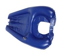 ifundom Station De Shampoing Portable Bac à Shampoing Gonflable Pour Soins à Domicile Lavabo De Coiffeur Mobile Pvc Bac De Salon Portable Pour Lavage De Cheveux