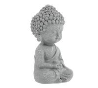 ifundom Statue Bouddha Décorative Résine pour Aquarium Petite Figurine Compacte Ornement pour Accessoires Eau Douce Décoration Élégante de Bureau et Maison