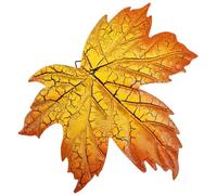 ifundom Statues De Feuilles Dérable Décors En Forme De Feuille Dérable En Fer Fleur En Métal Art Mural Ornements De Feuille Dérable Feuille Dérable En Métal 3d Le Fer Extérieur Accessoires
