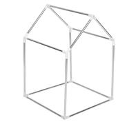ifundom Structure Métallique Robuste pour Poulailler Extérieur Grand Format 57X57X85 CM Cage Polyvalente pour Chiens Lapins et Volailles Montage Facile sans Outil Résistante aux