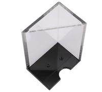 ifundom Support de Cartes à Jouer Acrylique Transparent Antidérapant et Résistant Espace de Rangement pour Maison et Bureau