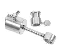 ifundom Support de Poids pour Rôtissoire Contrepoids pour Broche à Rôtir Stabilisateur de Poids pour Barbecue Bague de Rechange Acier Inoxydable pour Rôtissoire Bloc Limiteur pour Gril