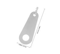 ifundom Support de Sonnette Vélo en Acier Titane Résistant à la Corrosion Fixation Solide pour Moto et Vélo Accessoires de Cloche de Cyclisme Design Punk Poli Installation Facile pour