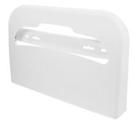 ifundom Support mural de couvre-sièges de toilettes en plastique blanc capacité spacieuse design moderne installation simple pour salle de bain