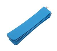 ifundom Support Pliable Forme Incurvée en Plastique Bleu pour Cartes à Jouer Opération Facile Main, pour Activités en Plein Air et Apprentissage Parent-garçon et Filles