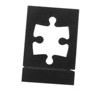ifundom Support pour Couvercle de Boîte à Puzzle Noir en Pla, Présentoir Stable et Polyvalent pour Accessoires de Puzzle, Chevalet de Décoration d'Appréciation, Étagère à Livres, pour