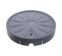 ifundom Support pour Plantes D'intérieur et Extérieur à roulettes Multidirectionnelles 28 Cm Gris avec Plateau Amovible pour Pot de Fleurs, Soucoupe Résistante pour Terrasse et Jardin,