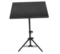 ifundom Support pour Projecteur Pliable en Abs Et Métal, Étagère Utilitaire Réglable en Hauteur, Trépied Portable pour Ordinateur Portable Et Tablette, pour Home Cinéma Et Réunions