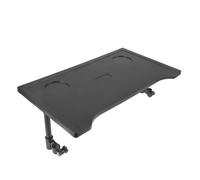 ifundom Table à manger pour fauteuil roulant table pliante portable avec porte-gobelet et installation rapide pour repas en intérieur et extérieur pour adultes