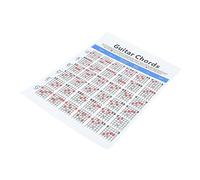 ifundom Tableau D’accords De Guitare à 6 Cordes Pour Débutants, Guide Mural D’entraînement Ukulélé, Affiche Pratique De Diagrammes D’accords, Outil Pédagogique Pour Apprendre La Guitare