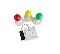 ifundom Tableau D'activités Montessori Lumineux Multicolore avec Interrupteurs, Sensoriel Éducatif pour Bébé, Panneau D'éveil en Bois pour Développement Cognitif et Motricité Fine, Jeu