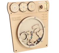 ifundom Tableau D'activités pour Garçon Et Filles en Bois à Monter Soi-même Jouet Éducatif Manuel Développement Coordination Œil-Main Créativité Apprentissage Bébé Tout-Petit Sensoriel