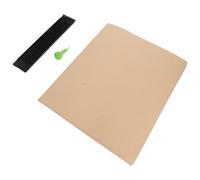 ifundom Tableau D'écriture Braille avec Stylet Plastique Léger 4 Lignes 28 Cellules pour Apprentissage à Domicile des Élèves Aveugles Débutants