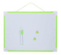 ifundom Tableau Mémo Design Simple et Fonctionnel Effaçable à Sec en Pvc Vert, Stable et Pratique pour Organisation pour Bureau et Pause