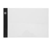 ifundom Tablette Lumineuse LED A4 200X300 MM à Luminosité Modulable Câble USB 1,5 M, Panneau Lumineux pour Dessin, Traçage et Animation, Conçu pour Garçon et Filles et Artistes en