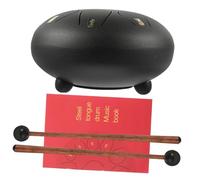 ifundom Tambour Langue Portable Notes avec Maillets Débutant pour Garçon Fille Yoga Éveil Musical