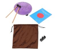 ifundom Tambour Pluvieux Notes Acier pour Extérieur Instrument de Percussion Portable avec Baguette pour Yoga Méditation et Création Musicale