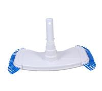 ifundom Tête Aspirateur Piscine avec Brosses Latérales Nettoyage Manuel pour Sols Murs et Coins Compatible Extérieures Vinyle pour Petits et Chlorées