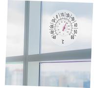 ifundom Thermomètre Fenêtre Avec Ventouse Forte Indicateur Température Intérieur Extérieur Précis Usage Maison Chambre Jardin Affichage Compact