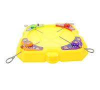 ifundom Toupie de Combat Ajustable Jaune 1 Set 4 Gyroscopes et 4 Lances Jouets Gyroscopiques Interactifs pour Garçon et Filles Jeux de Compétition Familiale et Décompression
