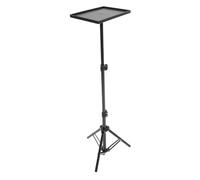 ifundom Trépied pour Projecteur Réglable Support d'Ordinateur Portable Étagère Utilitaire Hauteur Ajustable pour Maison et Bureau Design Polyvalent Noir