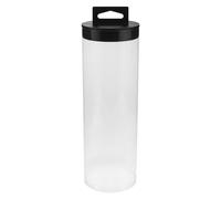 ifundom Tube Cylindrique Transparent pour de Tennis et Pickleball Support de Rangement 26X8 CM en Plastique Présentation Compacte pour 3 Accessoire Sport Multifonction